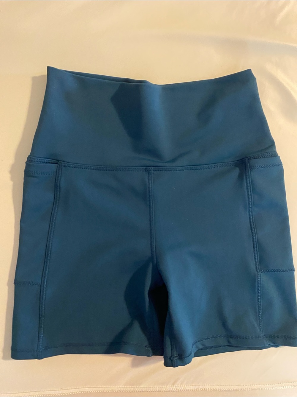 Biker shorts from Fayettechill in Dark Sea Blue